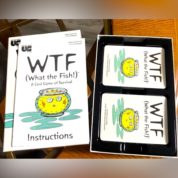 What The Fish (WTF) A Game of Survival NIB - Picture 1 of 3
